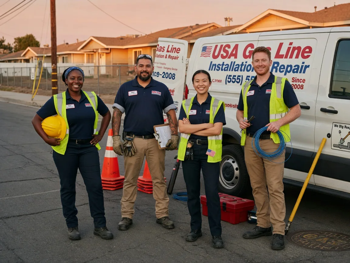 Gas Line Installation company in Hughesville, MD